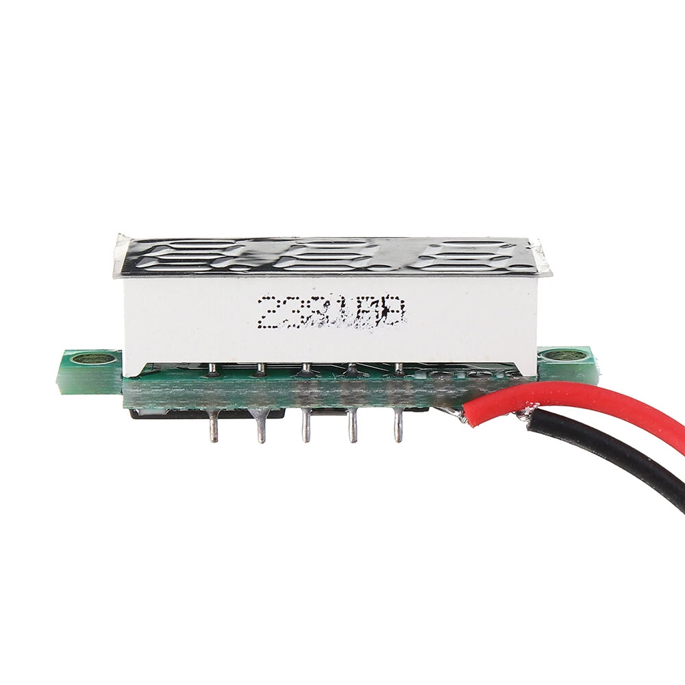 Geekcreit® 0.28 Inch 2.5V-30V Mini Digital Volt Meter Voltage Tester Two Line Voltmeter — view 5