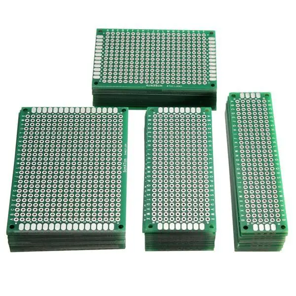 Geekcreit® 40pcs FR-4 2.54mm Double Side Prototype PCB Printed Circuit Board — view 2