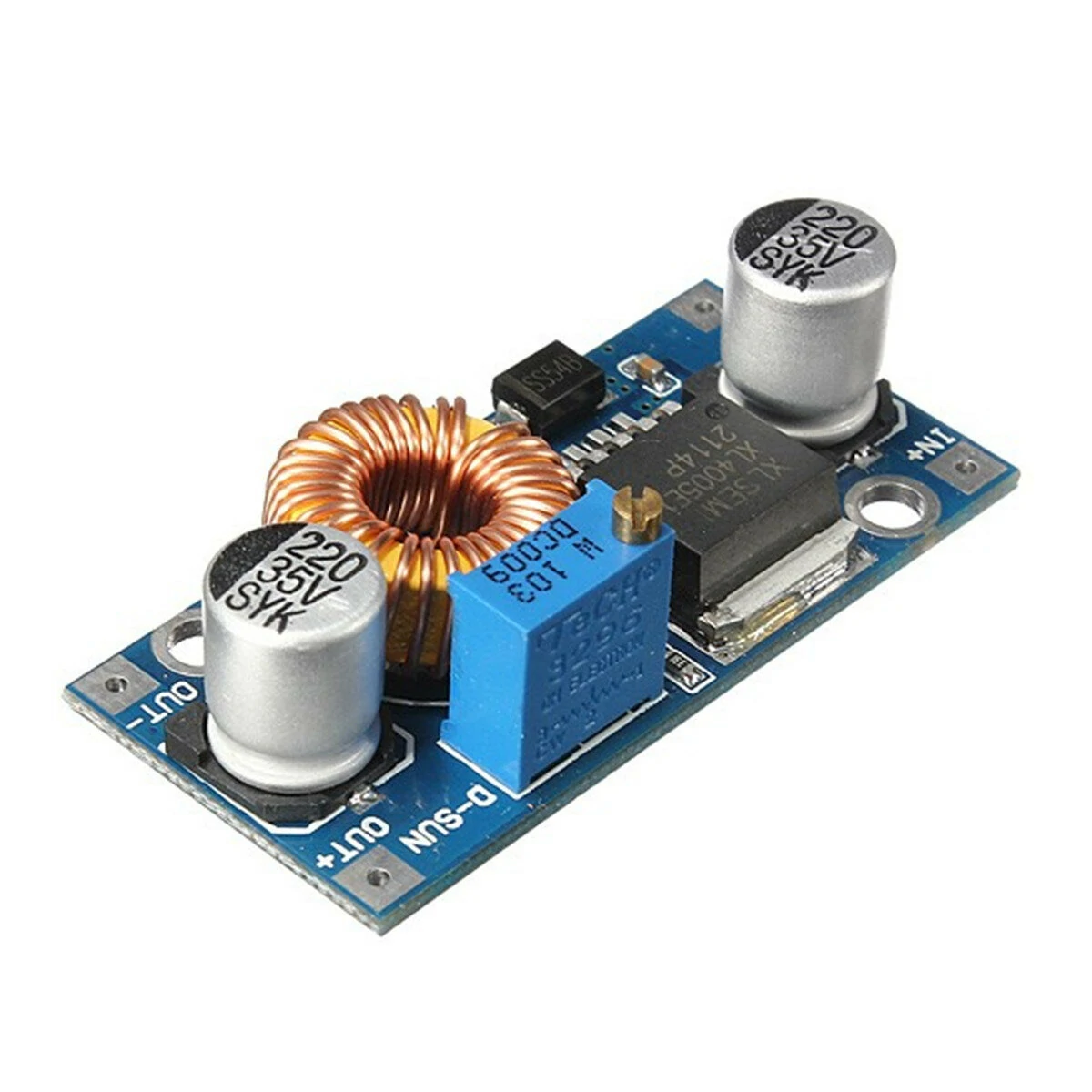 Geekcreit® 5A XL4005 DC-DC Adjustable Step Down Module Power Supply Converter — view 3