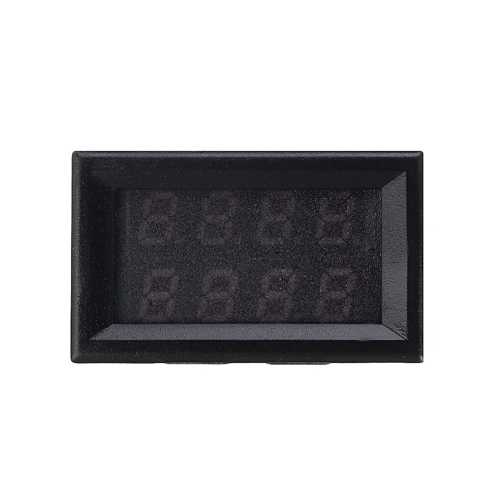 Geekcreit® DC 100V 10A 0.28 Inch Mini Digital Voltmeter Ammeter 4 Bit 5 Wires Voltage Current Meter with LED Dual Display — view 4