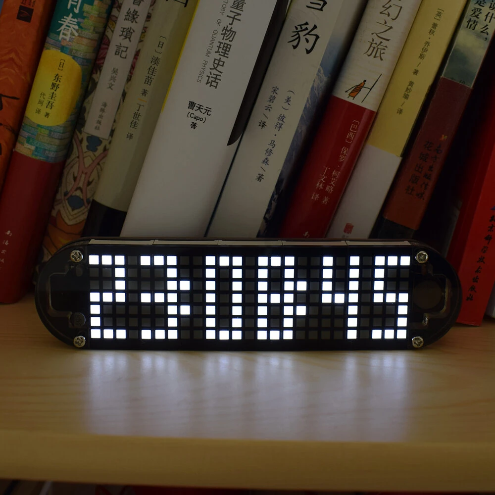 Geekcreit® DS3231 High Accuracy Multifunction LED Dot Matrix Animation Effects Clock DIY Kit — view 7