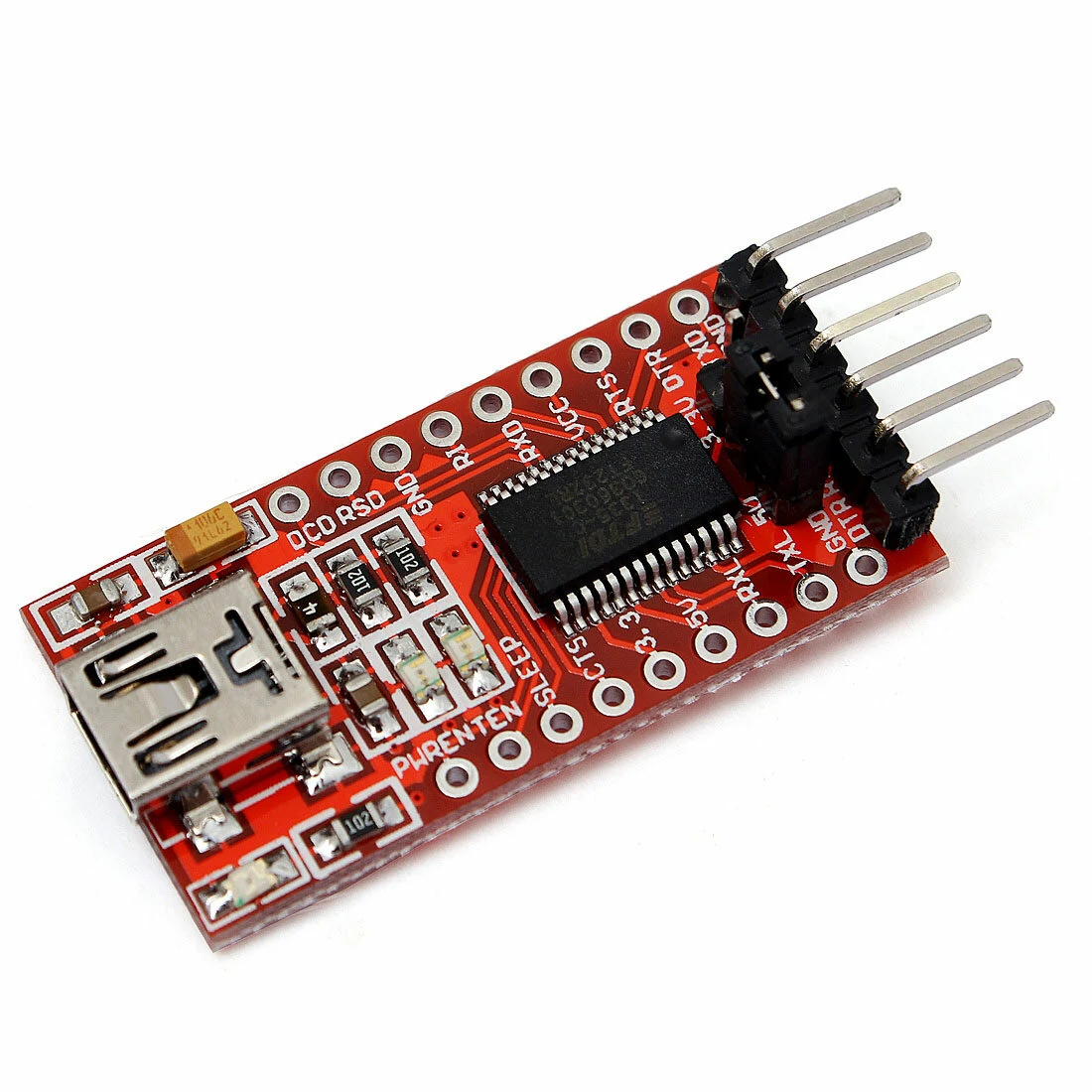 Geekcreit® FT232RL FTDI USB To TTL Serial Converter Adapter Module Geekcreit for Arduinno - products that work with official Arduinno boards — view 2