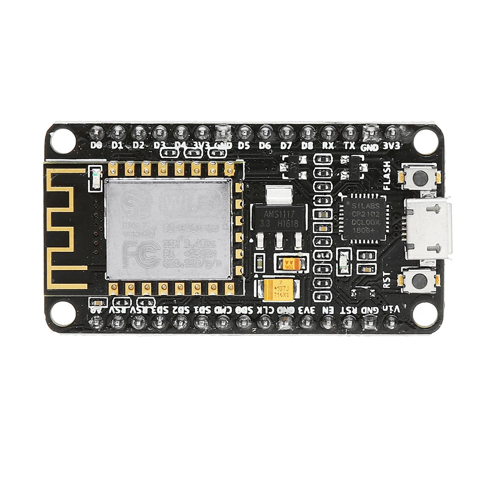 Geekcreit® NodeMcu Lua WIFI Internet Things Development Board Based ESP8266 CP2102 Wireless Module — view 9