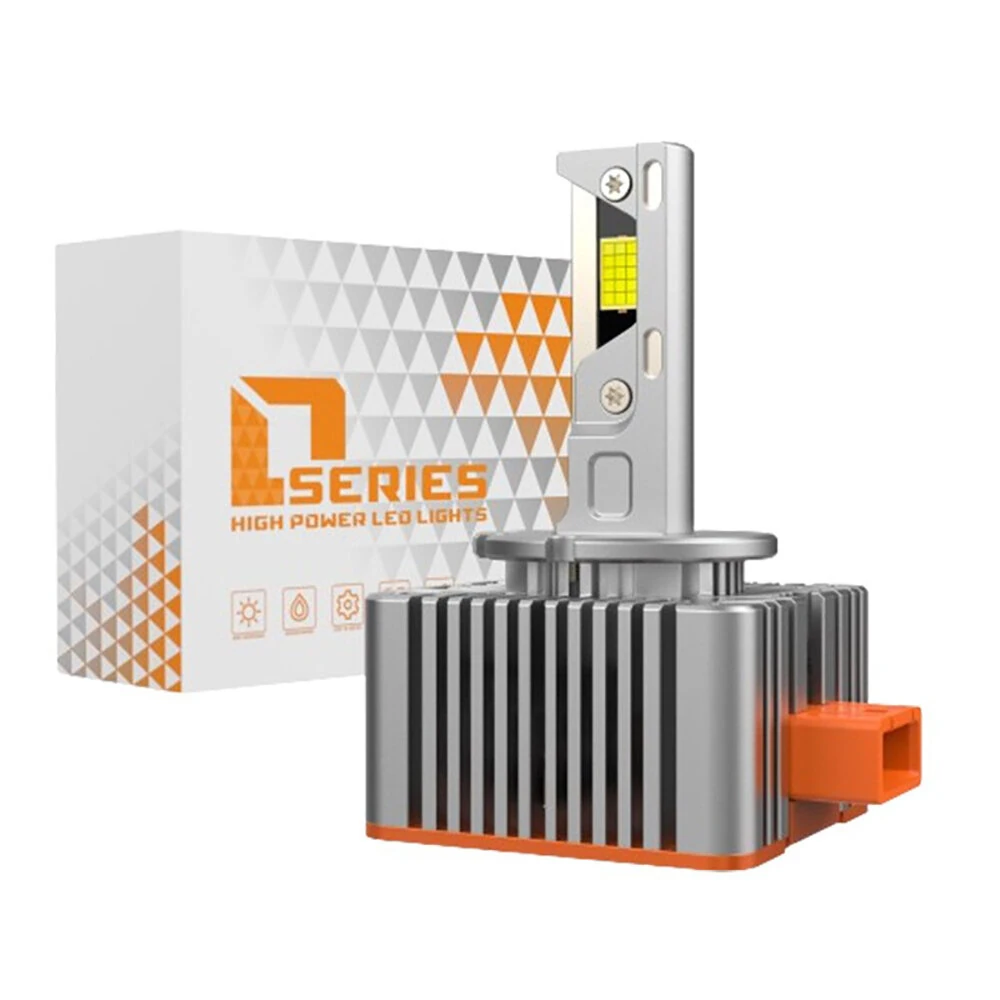 General Liang Pair 6000LM LED Car Headlights D Series With Decoding Integrated Headlight LED Lens Bulbs — view 6