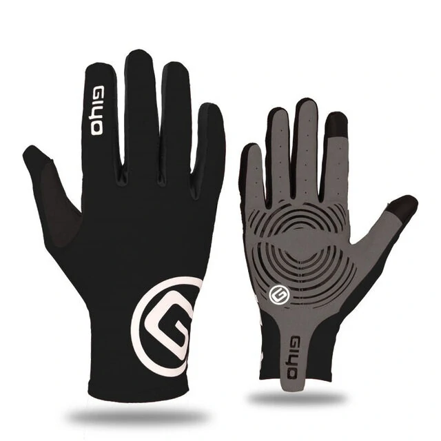 Giyo Wind Breaking Cycling Full Finger Gloves Touch Screen Anti-slip Bicycle Fabric Mittens MTB Road Bike Long Glove — view 2