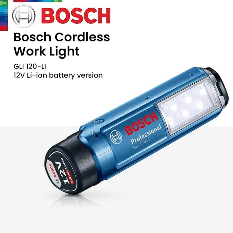 GLI120-LI Professional Cordless LED Torch 12V Rechargeable 6 LED Lights 300 Lumens 12V LED Handheld — view 3
