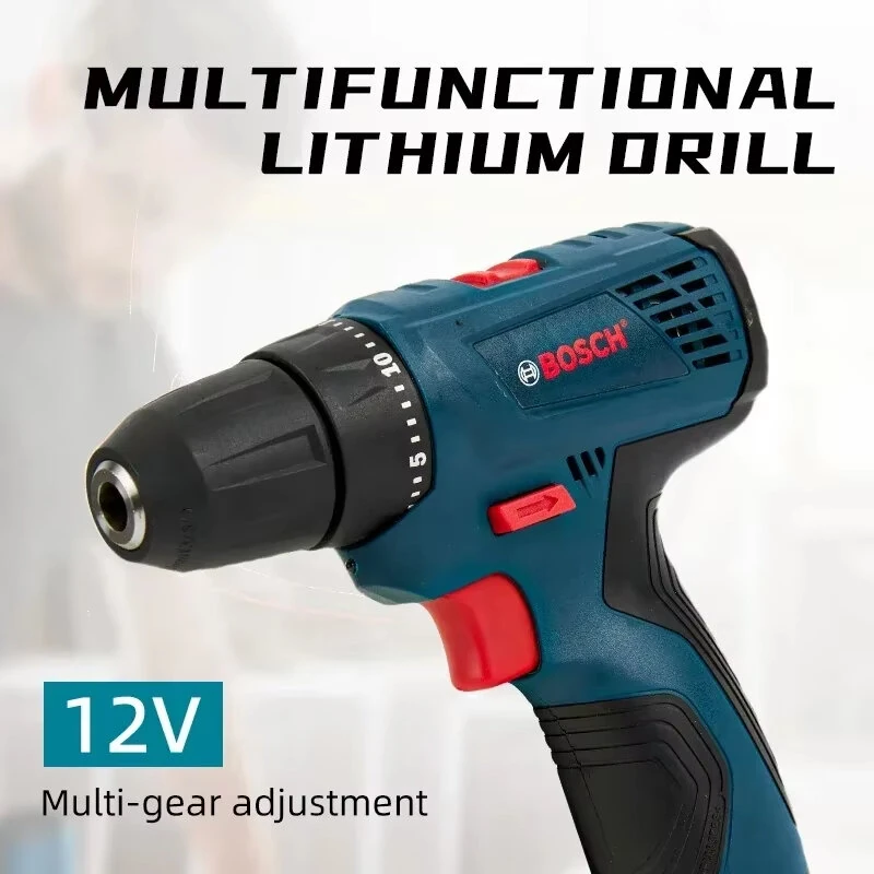 GSR120-LI for BOSCH Cordless Electric Drill 12V Lithium-Ion 2-Speed Adjustable High Torque Lightweight Power Tool for Wood and Metal Drilling No Battery No Charger — view 3