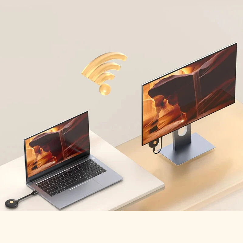 Hagibis G10W Pro Wireless HD Transmitter and Receiver Extender Kit Display Adapter Dongle Support Software Screen Casting for Laptop Netflix PS TV Projector — view 3