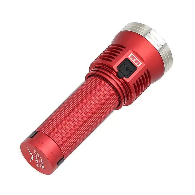 Haikelite AK01 6000LM  Powerful Flashlight 750m Long Range Type-C USB Charging LED Torch 21700 High Power Camping Lantern — view 4