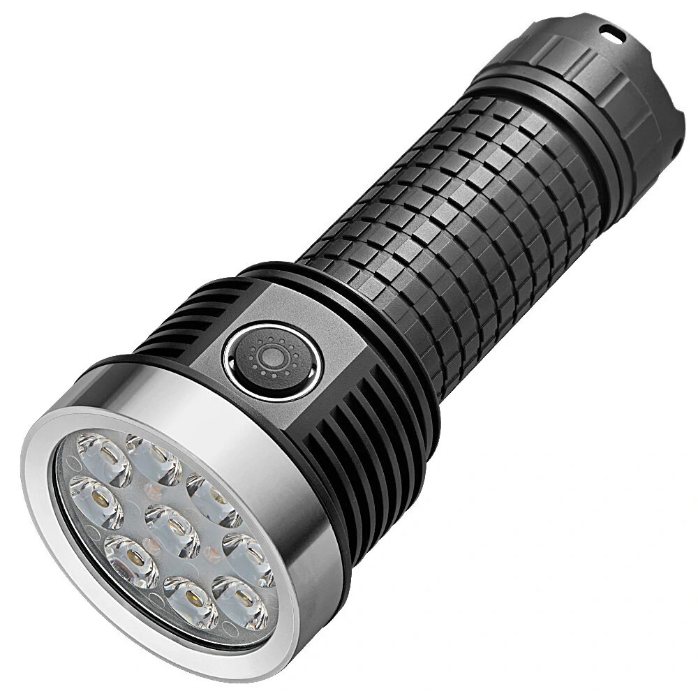 HAIKELITE H9 9*LH351D LED Strong Light Flashlight High Powered 26800 Battery Portable Torch Type-C Rechargeable LED Lamp Outdoor Hiking Camping Hunting Search Light — view 2