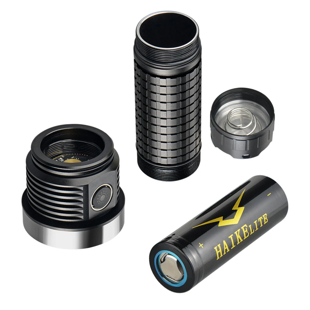 HAIKELITE H9 9*LH351D LED Strong Light Flashlight High Powered 26800 Battery Portable Torch Type-C Rechargeable LED Lamp Outdoor Hiking Camping Hunting Search Light — view 7