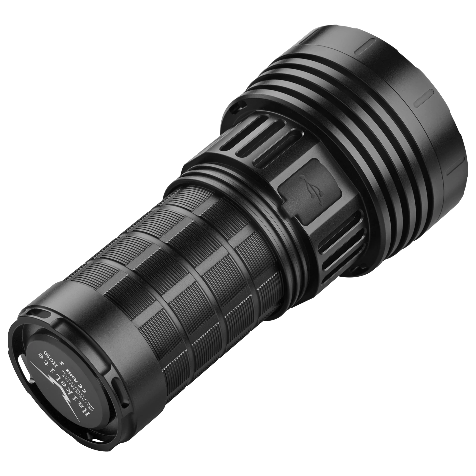 HAIKELITE HG50 4*G50 LED High Powered 21700 Flashlight Type-C Rechargeable Powerful Portable LED Torch for Outdoor Hiking Camping Hunting Fishing — view 5