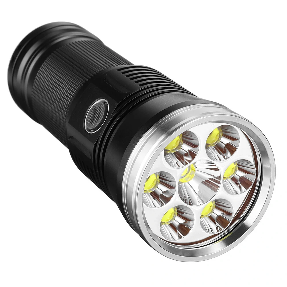 HAIKELITE HK07 XPH50.2 23000LM 6500K 7 LED Flashlight Super Bright 6 Modes Type-C Charging Searchlight Power Bank — view 3