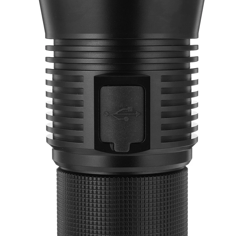 HAIKELITE HK07 XPH50.2 23000LM 6500K 7 LED Flashlight Super Bright 6 Modes Type-C Charging Searchlight Power Bank — view 7