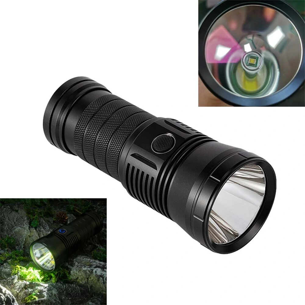 HAIKELITE HK90S G90 5000LM High Lumen LED Flashlight 1100M Long Shoot LED Torch Powered By 18650 Battery — HAIKELITE