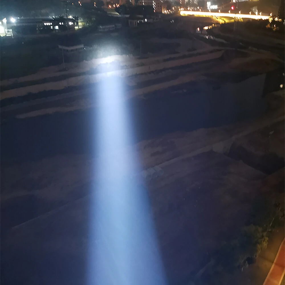 HAIKELITE HK90S G90 5000LM High Lumen LED Flashlight 1100M Long Shoot LED Torch Powered By 18650 Battery — view 10