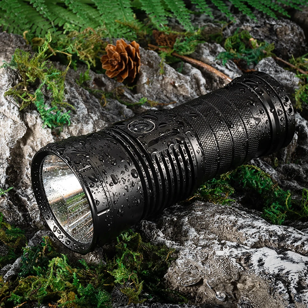 HAIKELITE HK90S G90 5000LM High Lumen LED Flashlight 1100M Long Shoot LED Torch Powered By 18650 Battery — view 8
