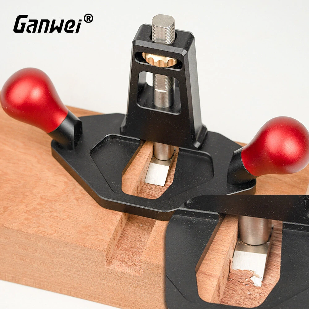 Handheld Router Planer Convenient Depth Adjustment Woodworking Router Plane for Right Angle Tenon Shoulder Trimming Slotting — view 6