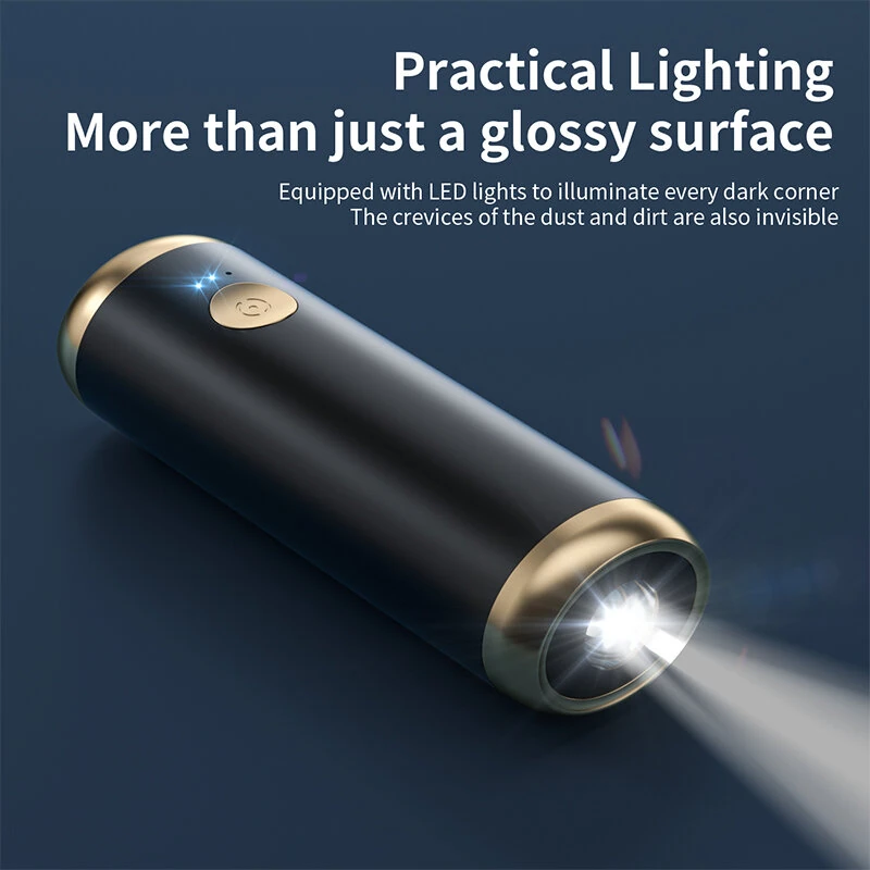 Handheld Vacuum Cleaner P9 Car Vacuum Cleaner 6000mah Wireless Mini Portable Household Multi-Functional with Flashlight, USB Rechargeable Vacuum Cleaner — view 9