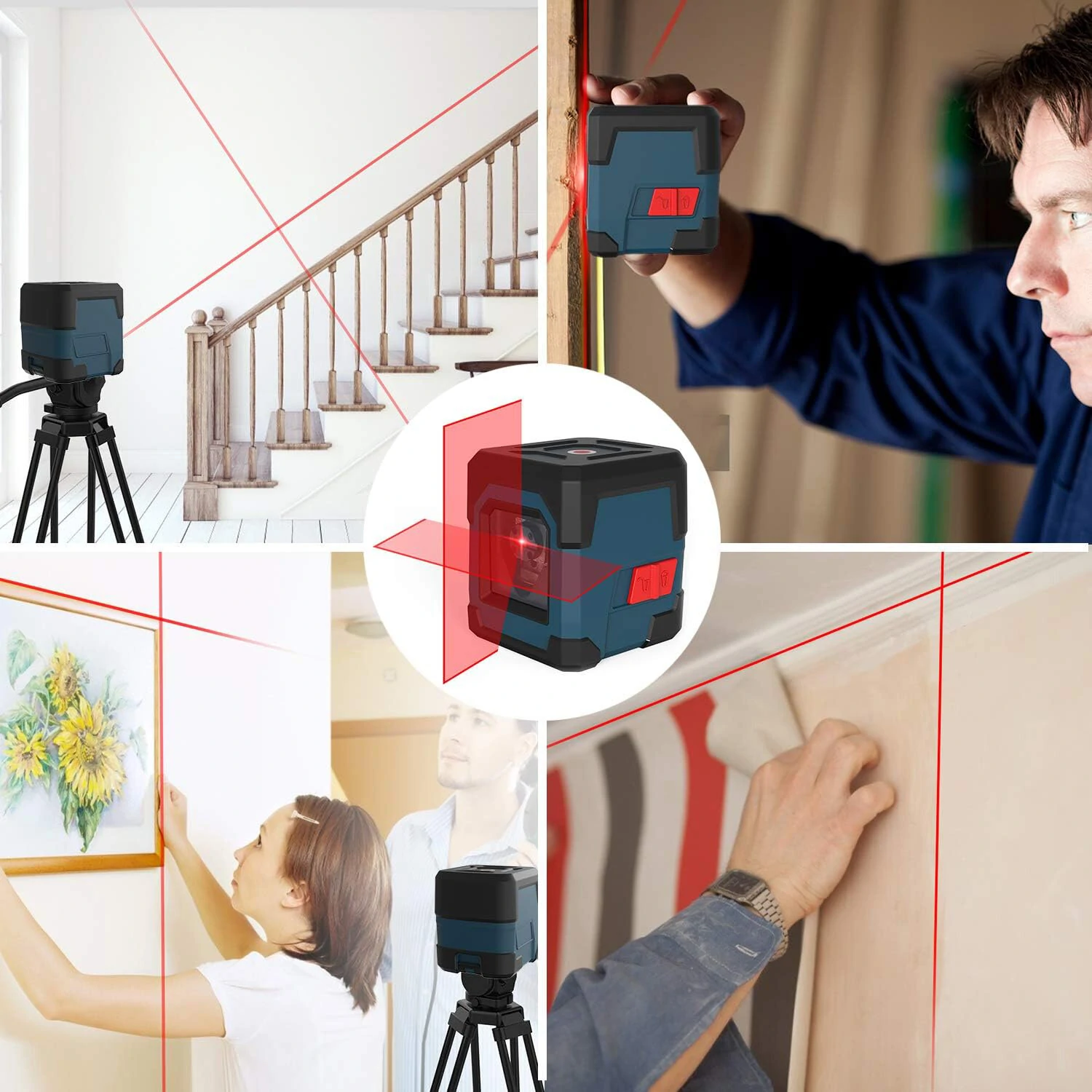 HANMATEK Cross-line Laser Level LV1/LV1G for Precision Work — view 5