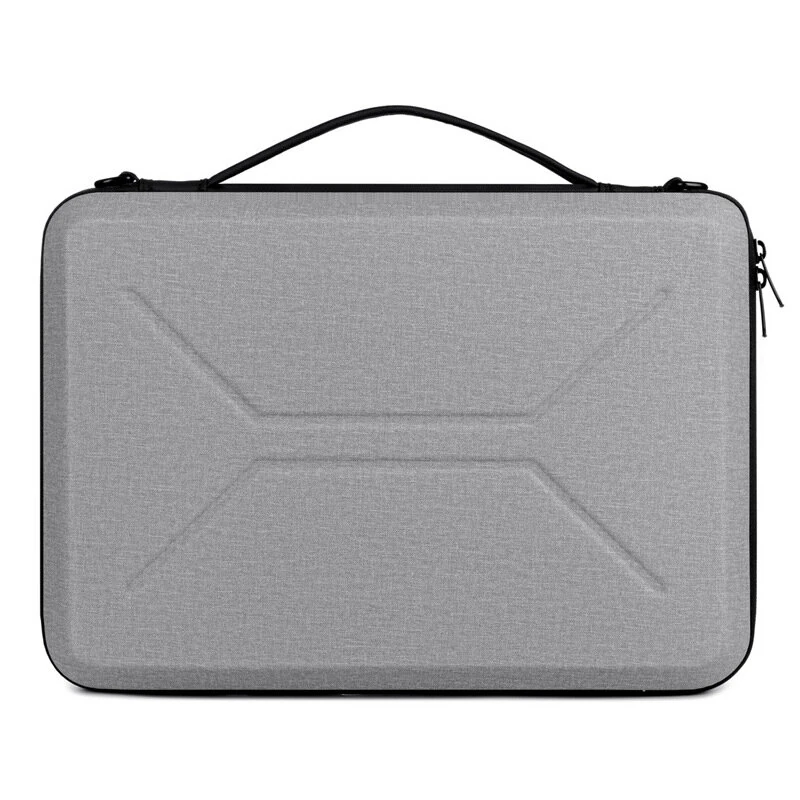 Hard Shell EVA Laptop Sleeve 13.3 Inch Shockproof Waterproof Tablet Carrying Case with Shoulder Strap Travel Organizer Bag for PS5 Drone Accessories — view 2