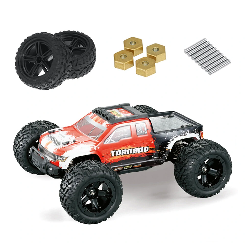HBX 2996A 2996 FC610 1/10 RC Car Parts Tires Wheels Glued/Hex Adapter/Pins Vehicles Models Spare Accessories T2553/T2121/H022 — HBX
