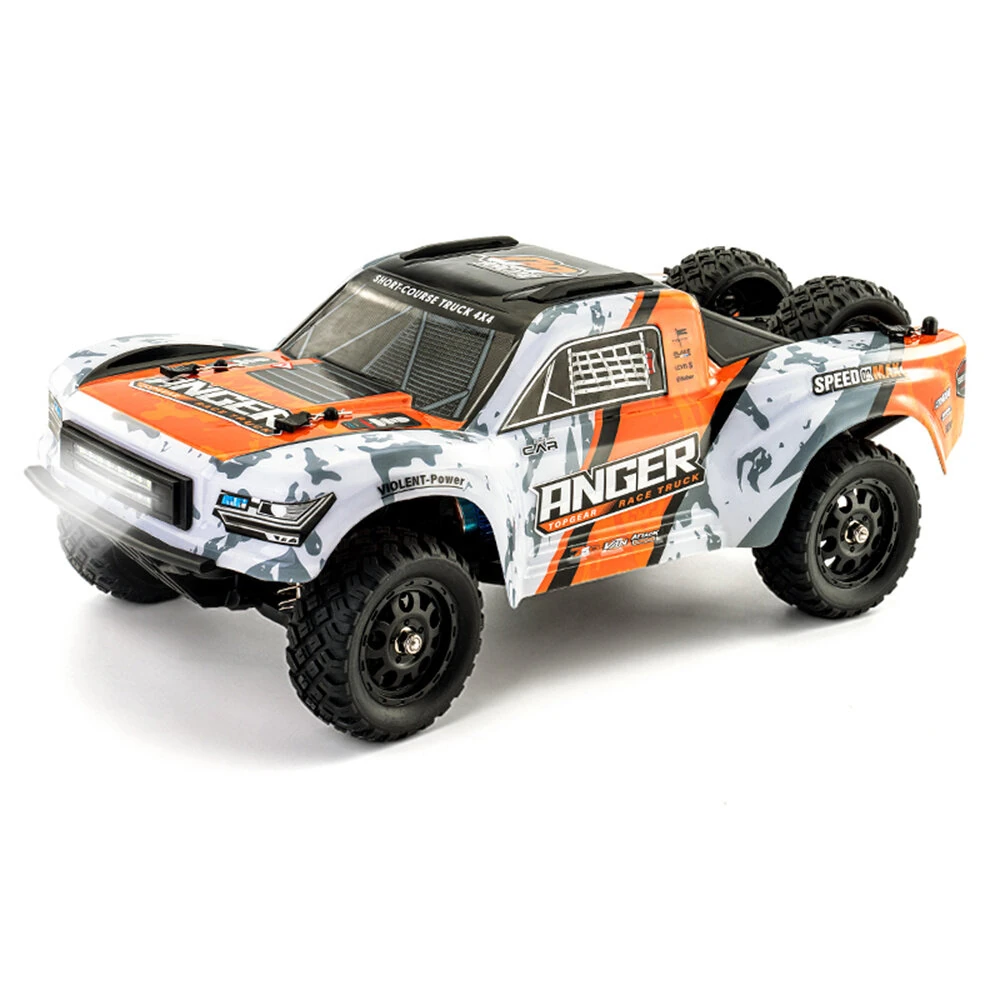 HBX 3100A V3 RTR UDR 1/16 2.4G 4WD 60km/h Brushless SCT RC Car Short Course Off-Road Desert Truck Gyro High Speed Vehicles Models LED Light Toys Rear Straight Axle Oil Filled Shock — HBX