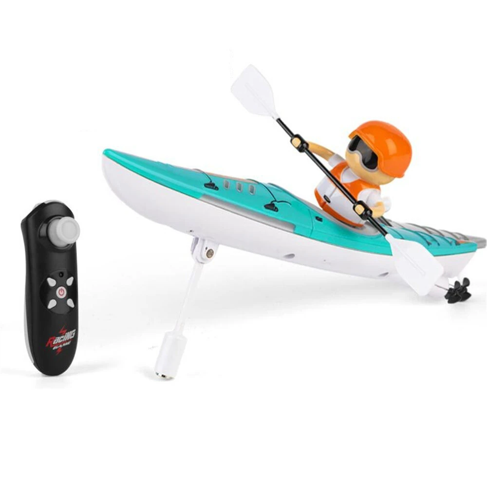 HC 810 RTR 2.4G RC Boat Colorful Paddle Remote Control Rowing LED Lights 360 Driving Dual Modes Waterproof Ship Underwater Balance Vehicles Models Toys — Pricio