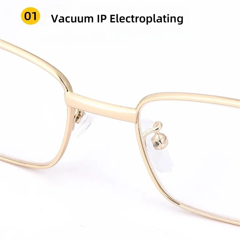 HD Anti-glare Reading Glasses for Men Women Scratch-resistant Comfy Crystal Presbyopia Glasses — view 3