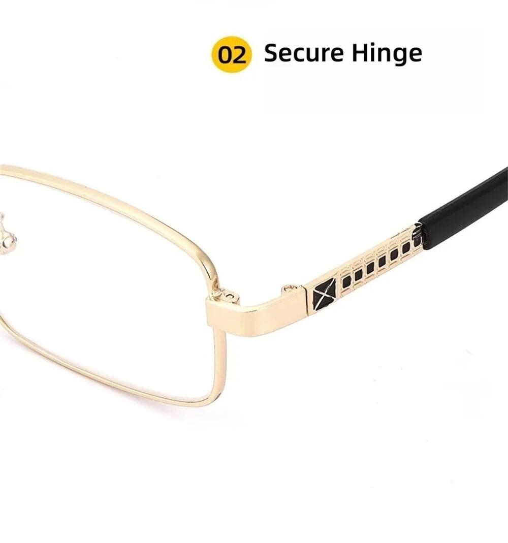 HD Anti-glare Reading Glasses for Men Women Scratch-resistant Comfy Crystal Presbyopia Glasses — view 4