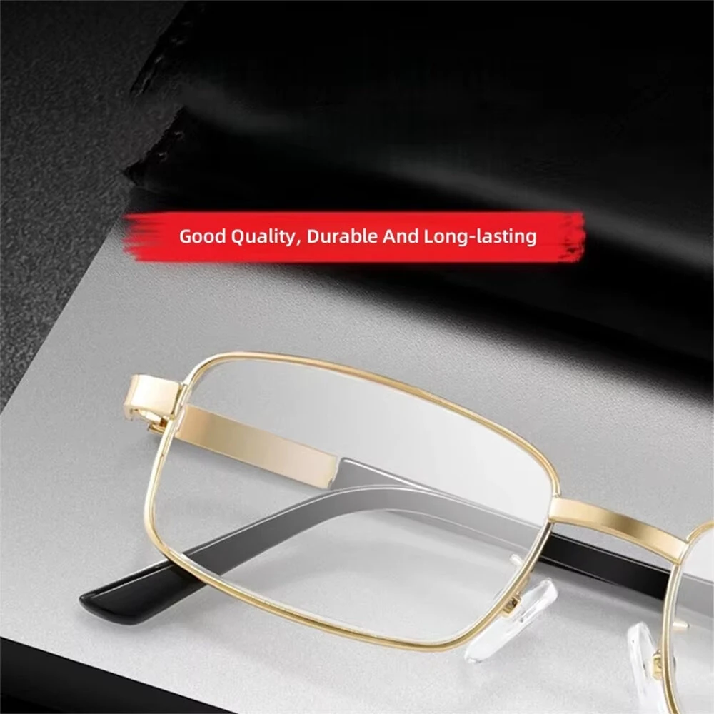 HD Anti-glare Reading Glasses for Men Women Scratch-resistant Comfy Crystal Presbyopia Glasses — view 6