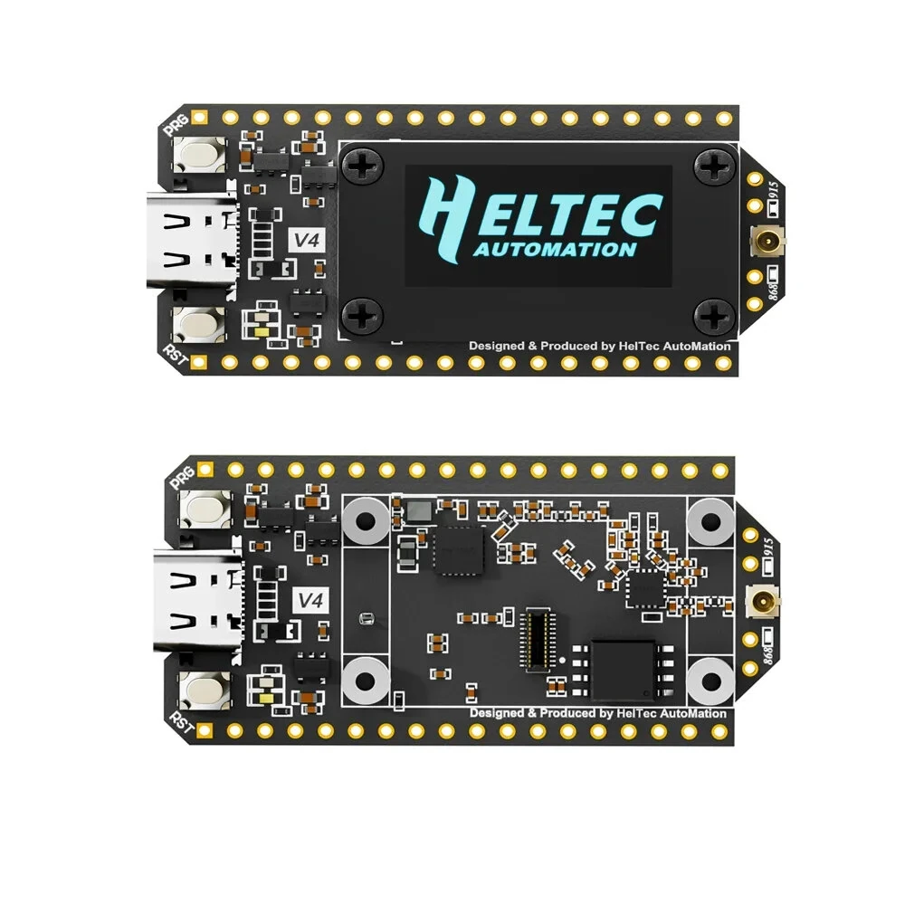 Heltec LoRa 32 V4 Meshtastic GPS ESP32 SX1262 0.96inch OLED Solar Powered Development Board Mesh Network WiFi LoRa BLE High Power — view 3