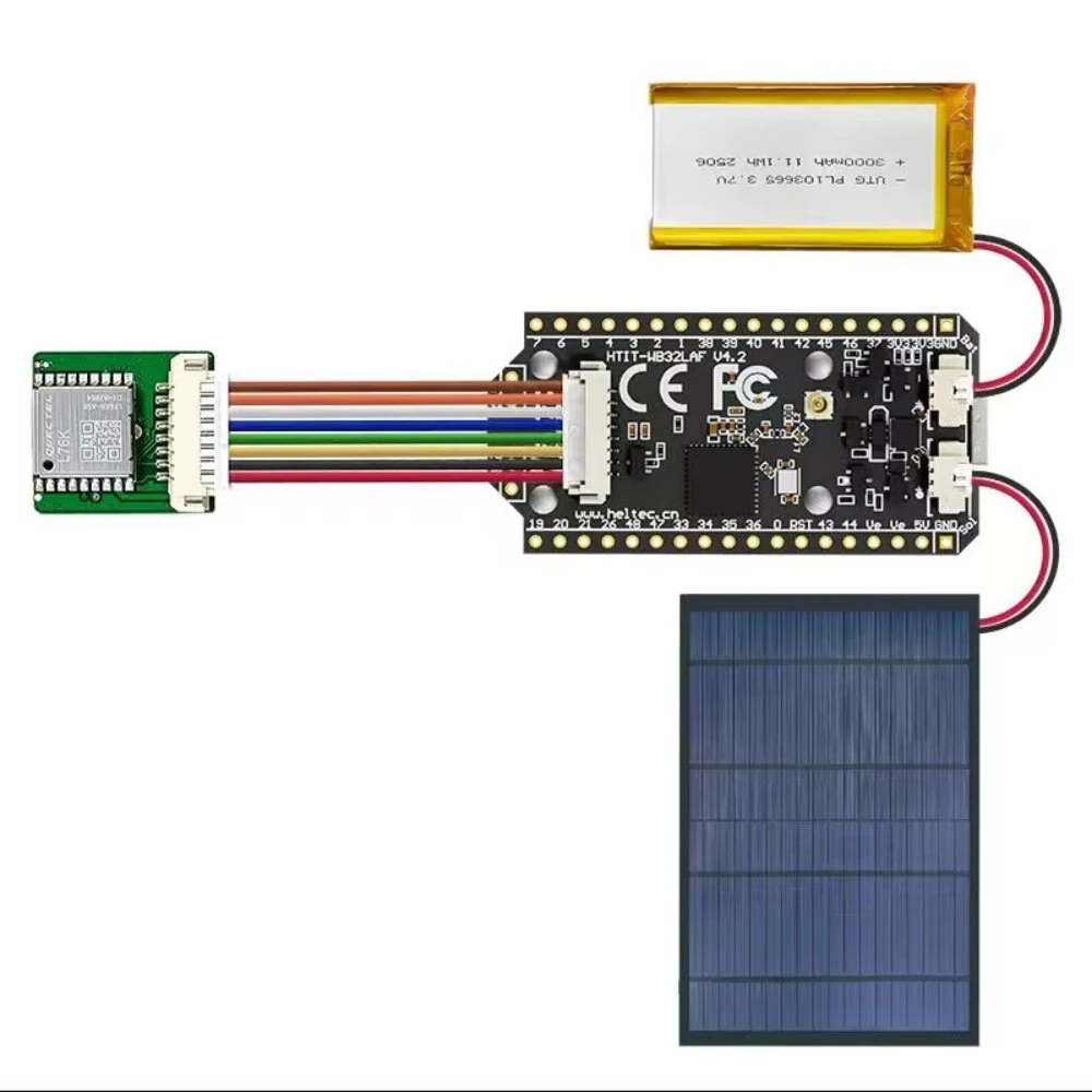 Heltec LoRa 32 V4 Meshtastic GPS ESP32 SX1262 0.96inch OLED Solar Powered Development Board Mesh Network WiFi LoRa BLE High Power — view 4