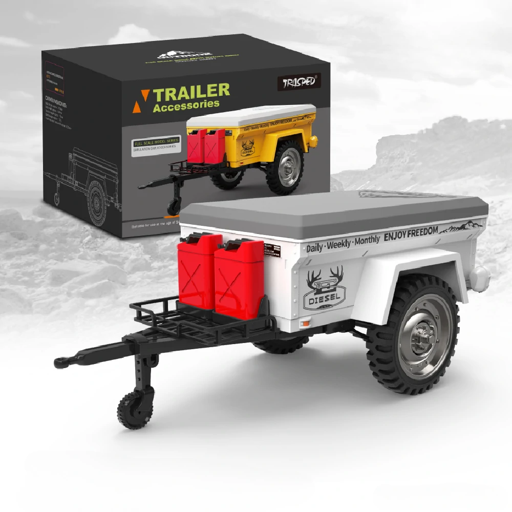 HG TRASPED HG4-54 Trailer Accessories for SUZUKI JIMNY HG4-53 1/16 RC Cars Vehicles Models Parts — view 2