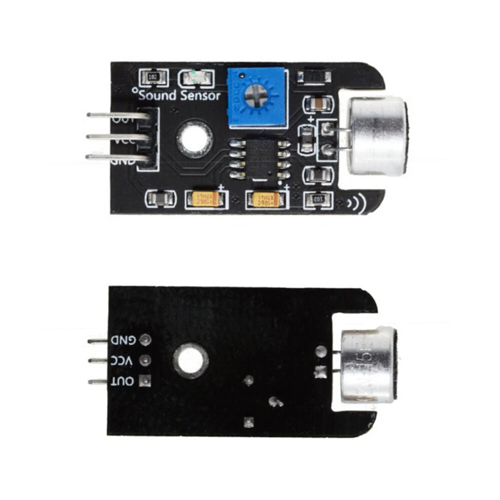 High-sensitivity Microphone Sound Sensor Module Analog Output to Detect Sound Level Electronic Building Block — view 4