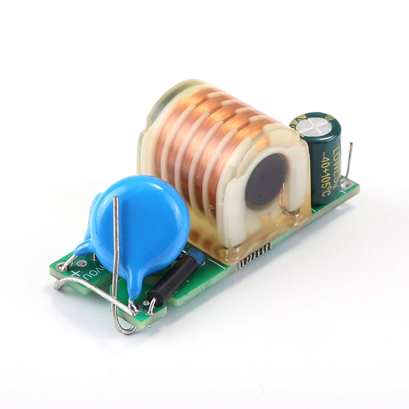 High Voltage Boost Module 18650 Battery Powered 3V to 4.5V Input 5KV to 20KV Output Pulse Arc Generator — Pricio