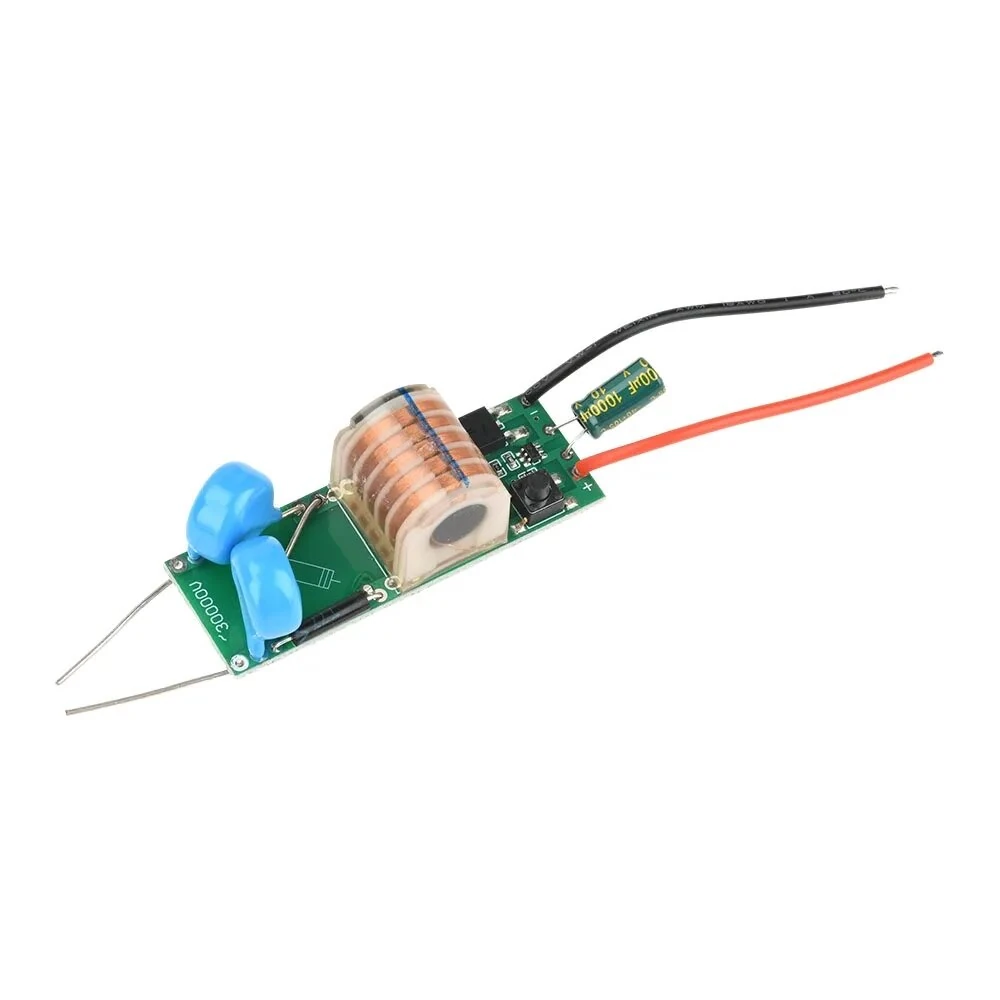 High Voltage Boost Module Arc Igniter DC 3.3V to 5V Adjustable Output 15KV to 30KV Low Heat Advanced Circuit — view 2