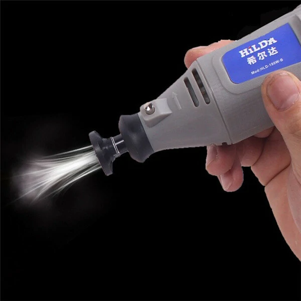 HiLDA Dust Blower with British System Thread/Metric Thread Tool Accessory for Dremel and Hilda — view 11