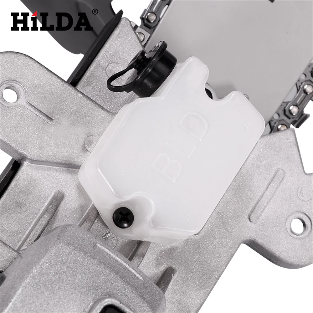 HLIDA Multi-Compatible Electric Chain Saw Converter DIY Kit Adjustable Hardened Saw Chain High Speed 11000rpm with Auto-Oil Supply Safety Features for Effective Wood Glass Metal Cutting — view 5