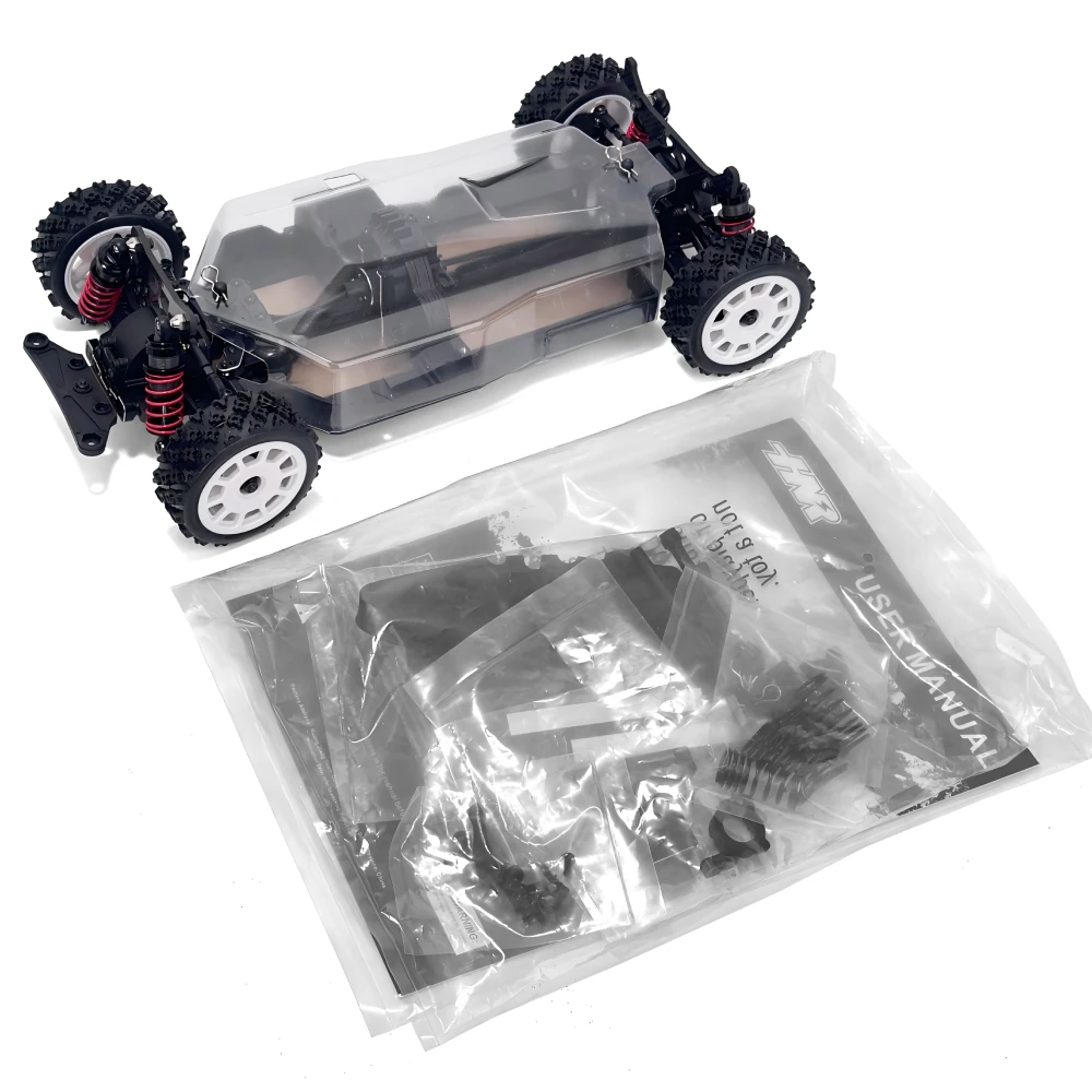 HNR H9804 FOXHOUND Rally H9806 SATURN Off-Road 1/10 RC Car Frame Version Transparent Body Shell without Electronic Parts Vehicles Models Toys — view 3
