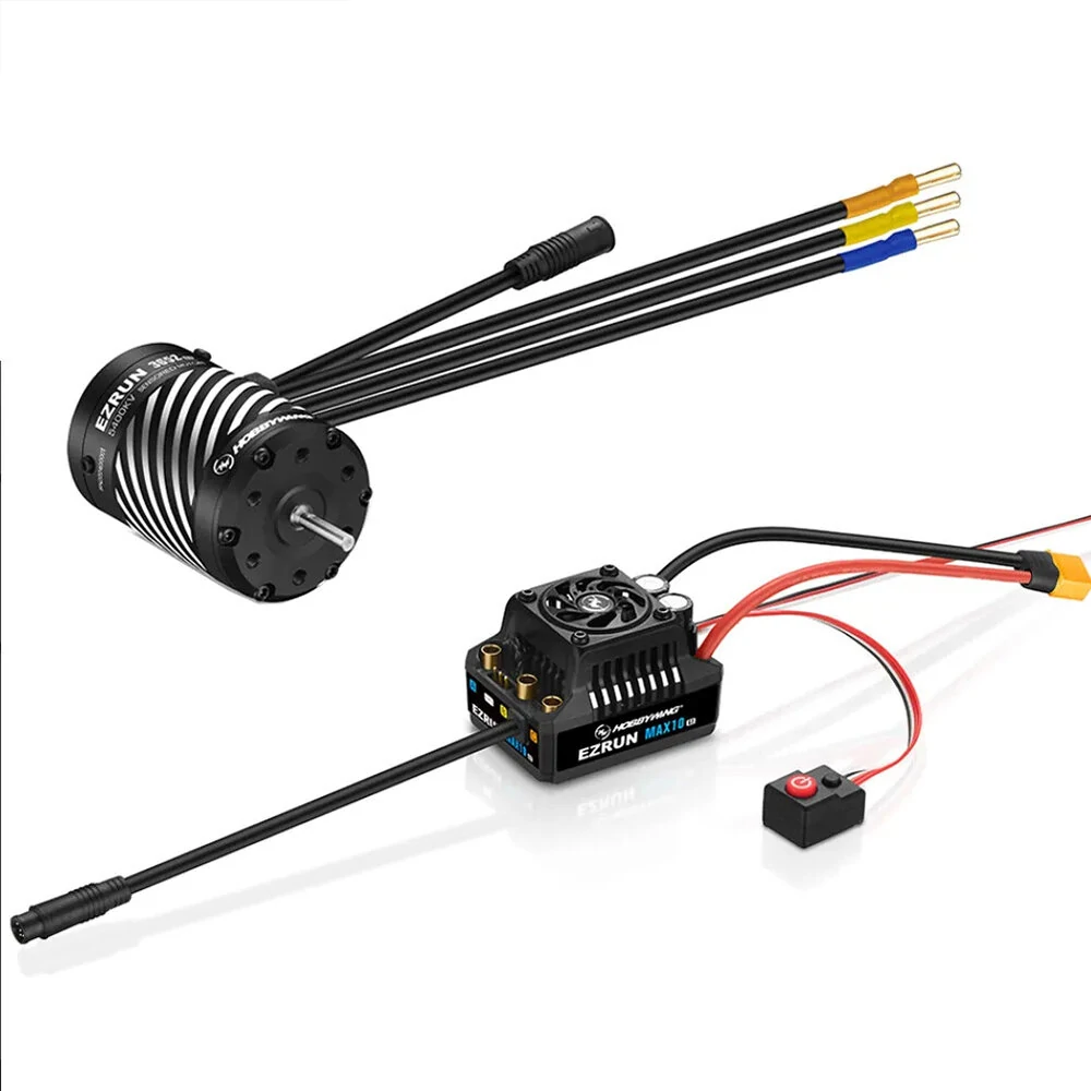 HobbyWing Brushless Motor and ESC MAX10 G2 80A 140A 3652 3665 G3 Motor For 1/10 RC Car Parts — view 4