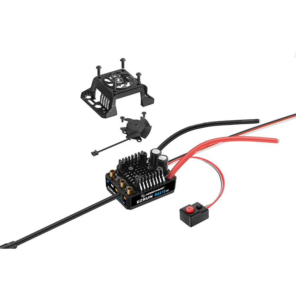 HobbyWing Brushless Motor and ESC MAX10 G2 80A 140A 3652 3665 G3 Motor For 1/10 RC Car Parts — view 6