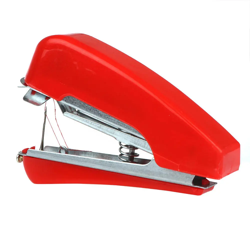 Honana WX-T32 Portable Hand-Held Mini Sewing Machine Clothes Fabric Pocket For D — view 5