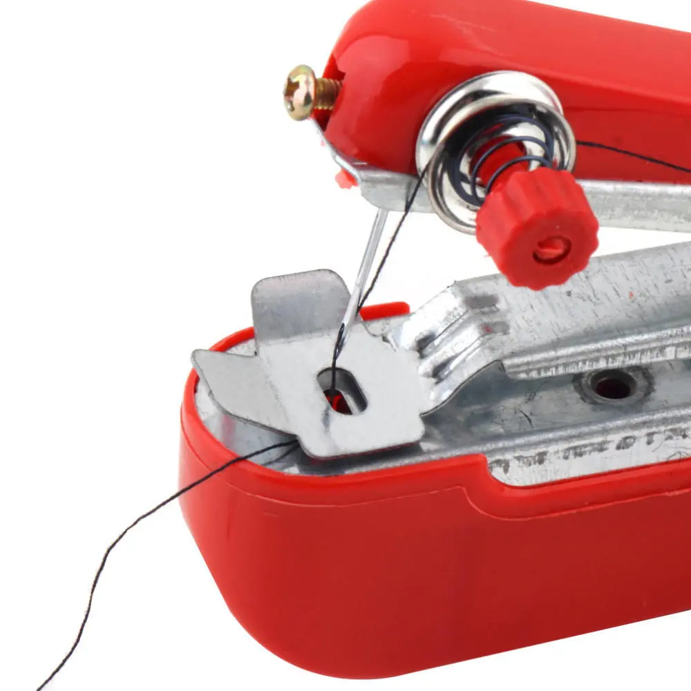 Honana WX-T32 Portable Hand-Held Mini Sewing Machine Clothes Fabric Pocket For D — view 7