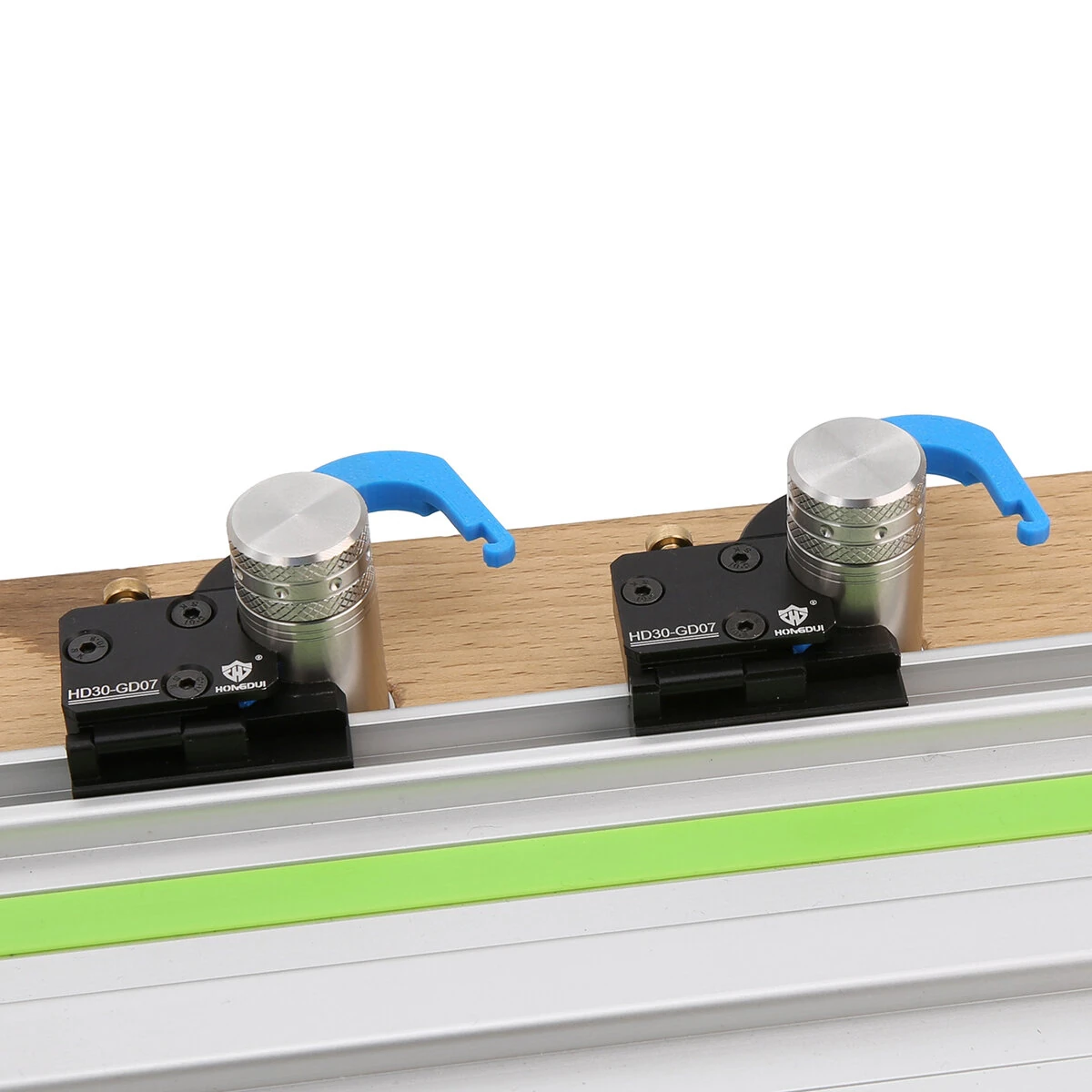 HONGDUI HD30-GD07 Rail Guide Clamp For Woodworking Bench Dog MFT System — view 4