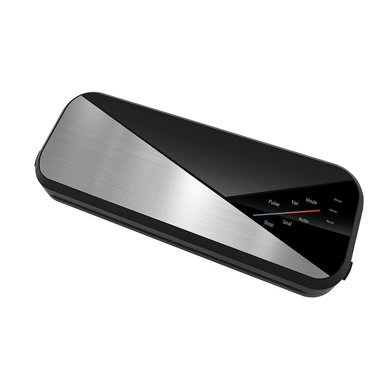 Household Automatic Vacuum Sealer Stainless Steel Digital Display Intelligent Touch Plastic Sealer Portable Kitchen Fresh-Keeping Machine — view 6