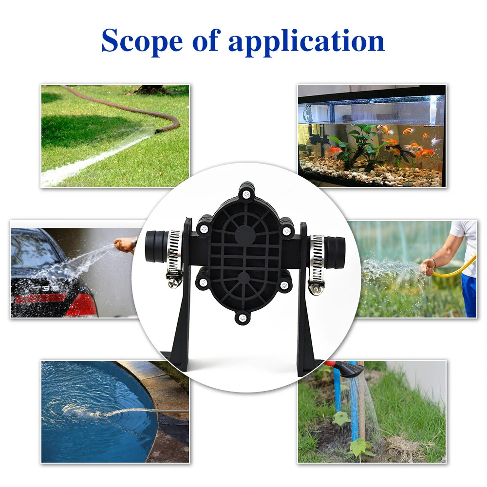 Household Portable Electric Drill Pump Oil Fluid Water Pump Mini Hand Self-priming Liquid Transfer Pumps — view 8