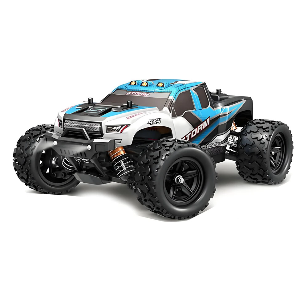 HS 18301/18302/18303/18304 RTR 1/18 2.4G 4WD 36km/h RC Car High Speed Off-Road Truck LED Light Full Proportional Vehicles Models Toys — view 4