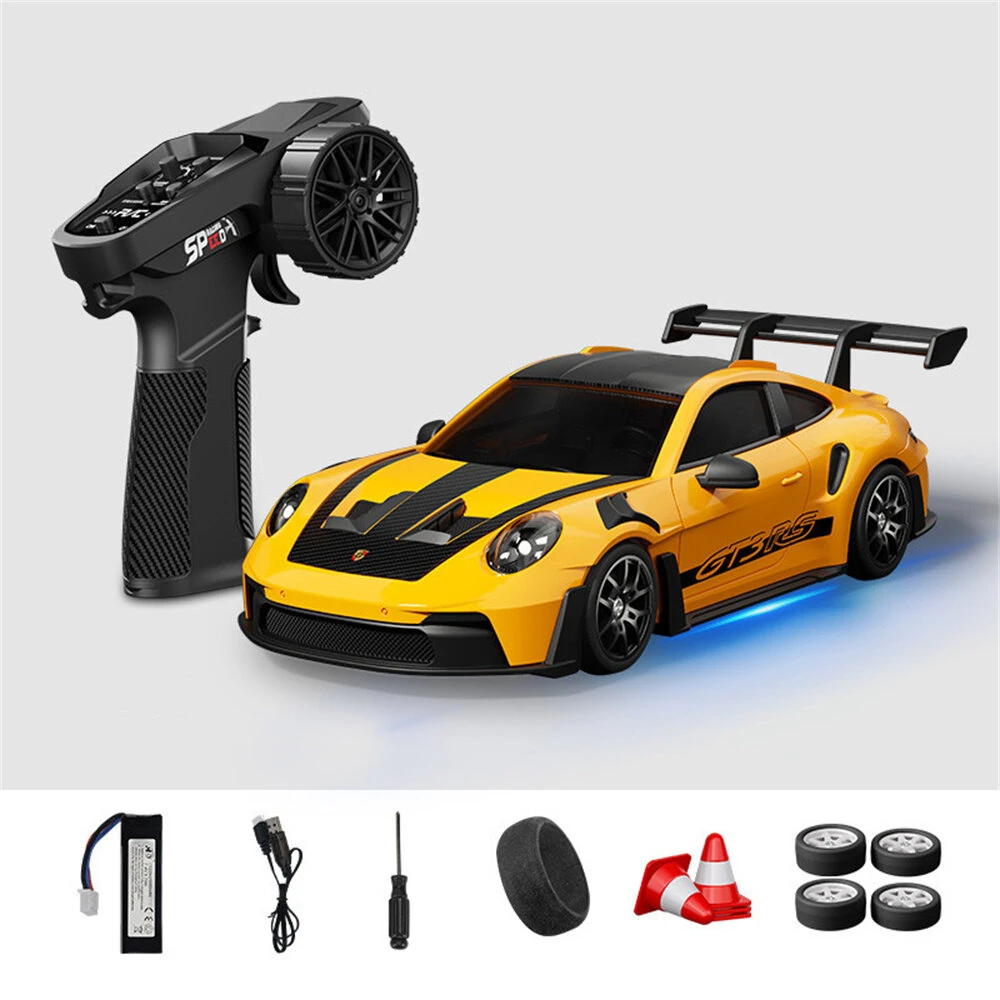 Hstar D24-03Q1- D24-03S3 RTR 1/24 2.4G 4WD Drift RC Car Gyro Mini Full Proportional LED Light Remote Control High-Speed Motor On-Road Racing Vehicle Model Boys Gifts Toys — Hstar