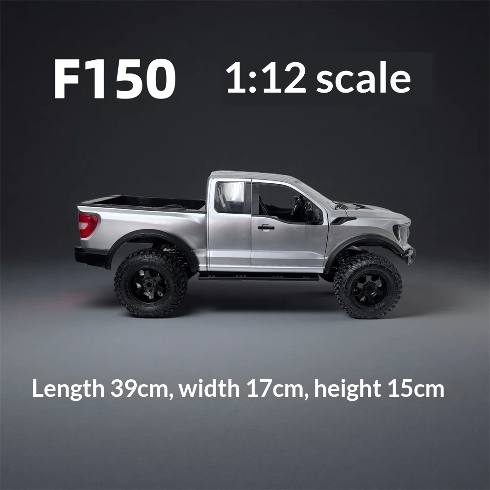 Hstar R12-01Q F150 RTR 1/12 2.4G 4WD RC Car Full Proportional Two Speed Rock Crawler Off-Road Truck Remote Control LED Light Metal Drive Shaft Gear Vehicles Models Toys — view 11